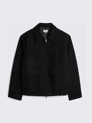 MOSS Black Blouson Jacket - Image 4 of 4