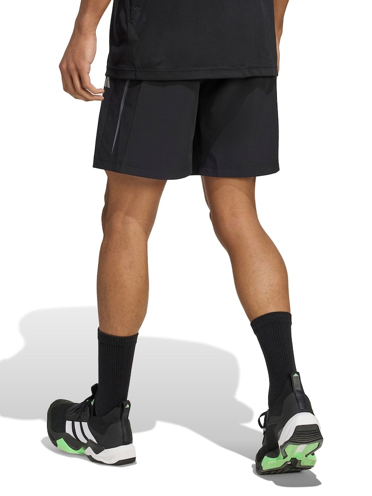 adidas Black Tech Apparel Shorts - Image 2 of 7 adidas Black Tech Apparel Shorts - Image 2 of 7