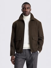 MOSS Green Blouson Jacket - Image 1 of 5