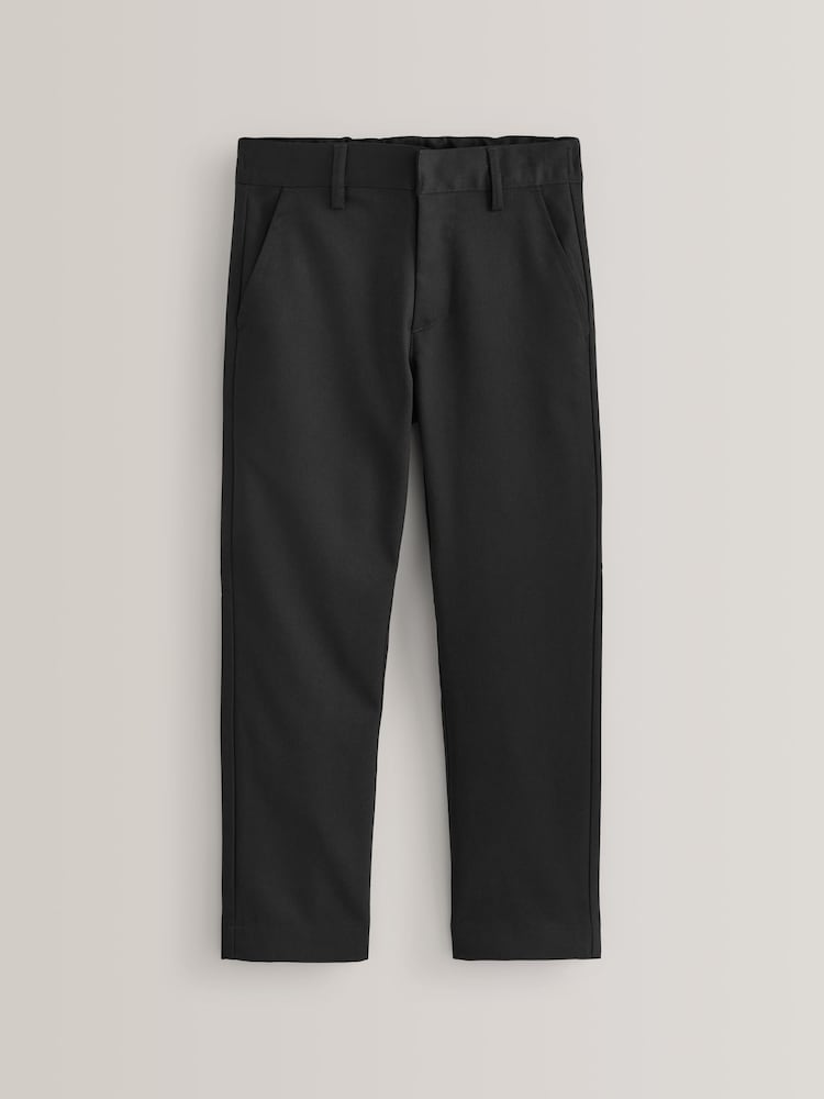 Zwart - Broek met rechte pijpen (3-17jr) - Image 6 of 10