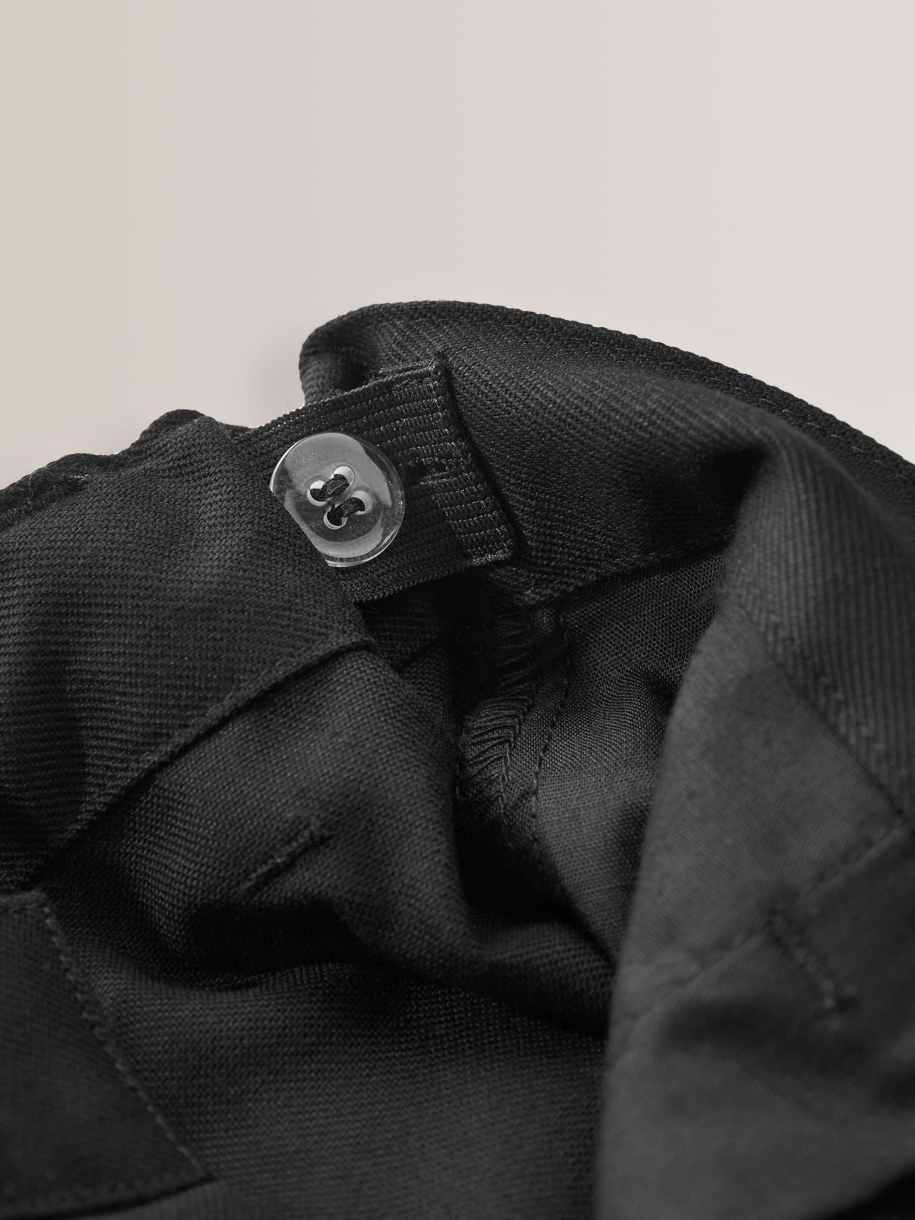 Buy Black Regular Waist Pull On Standard Trousers (3-17yrs Buy Black Regular Waist Pull On Standard Trousers (3-17yrs