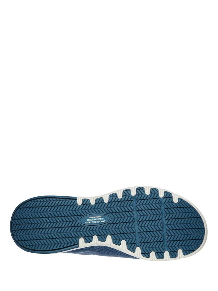 Skechers Blue Marsing Waiola SR Trainers - Image 3 of 3 Skechers Blue Marsing Waiola SR Trainers - Image 3 of 3