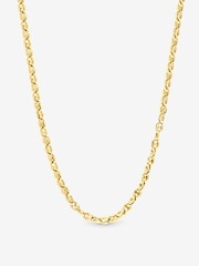 Inicio Gold Plated Waterproof Oval Link Chain Necklace - Image 1 of 1