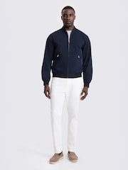 MOSS Blue Bomber Jacket - Image 3 of 5