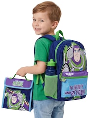 Conjunto de 4 piezas con mochila, bolsa para el almuerzo, botella de agua y estuche para lápices Disney Toy Story Buzz Lightyear de Character - Imagen 2 de 11