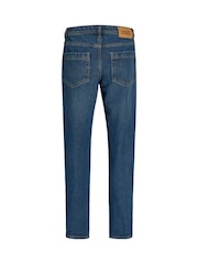 JACK & JONES Junior Denim Blue Chris Relaxed Fit Jeans (8-16 Yrs) - Image 7 of 9