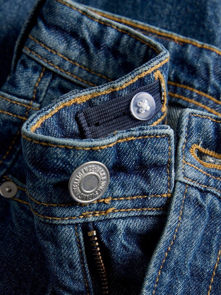 JACK & JONES Junior Denim Blue Chris Relaxed Fit Jeans (8-16 Yrs) - Image 9 of 9