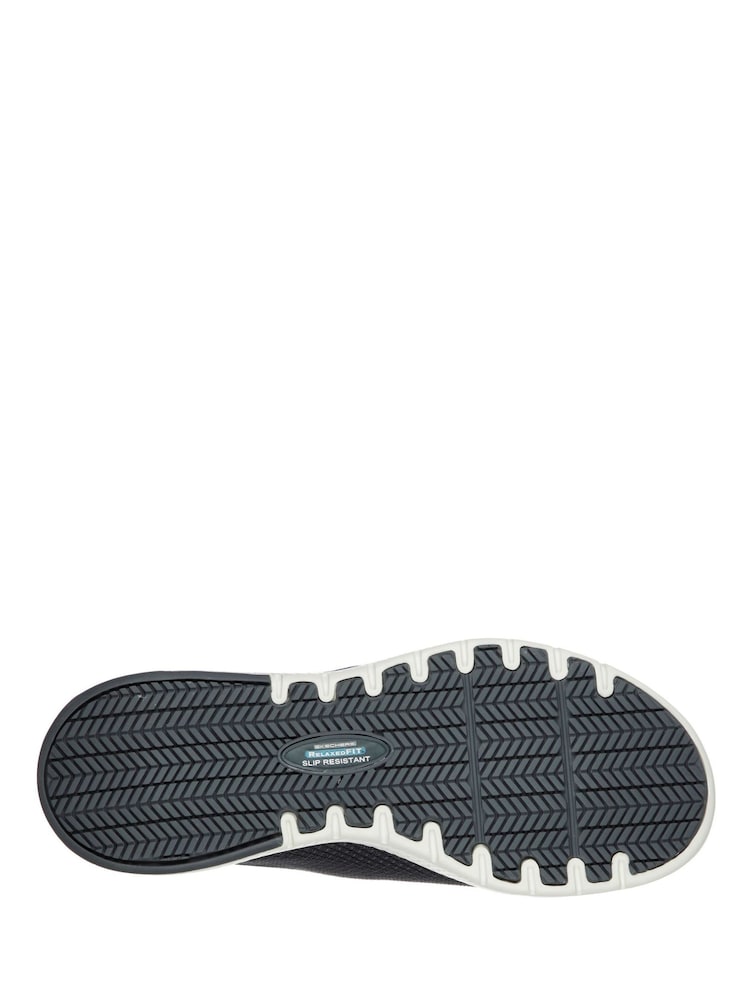 Skechers Grey Marsing Waiola SR Trainers - Image 3 of 3