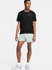 Nike Black Dri-FIT Miler Running T-Shirt - Image 3 of 5