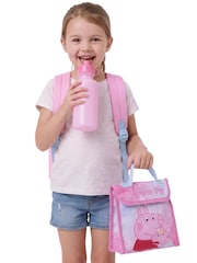 Character Peppa Pig Backpack, Lunchbag, Water Bottle And Pencil Case Set 4 Piece - Image 8 of 11