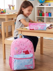 Character Peppa Pig Backpack, Lunchbag, Water Bottle And Pencil Case Set 4 Piece - Image 9 of 11