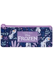 Character Blue Disney Frozen Backpack, Lunchbag, Water Bottle And Pencil Case Set 4 Piece - Image 10 of 11