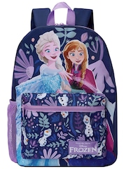 Character Blue Disney Frozen Backpack, Lunchbag, Water Bottle And Pencil Case Set 4 Piece - Image 7 of 11