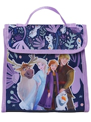 Character Blue Disney Frozen Backpack, Lunchbag, Water Bottle And Pencil Case Set 4 Piece - Image 9 of 11