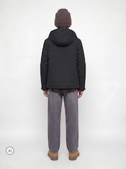 JACK & JONES JUNIOR Black Parka Jacket - Image 4 of 6