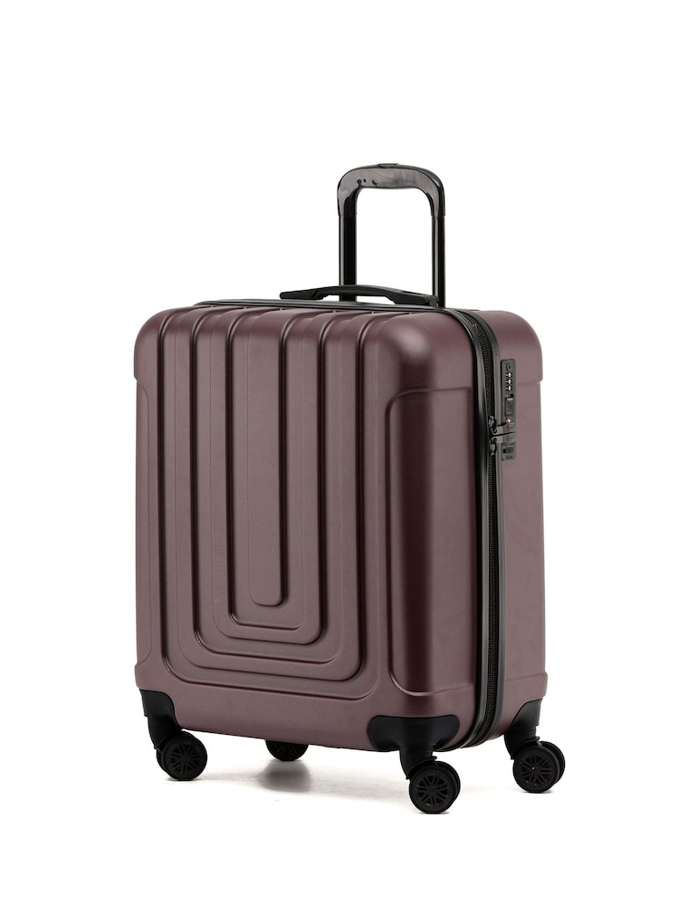 Flight Knight 56x45x25cm EasyJet Overhead 8 Wheel ABS Hard Case Cabin Carry On Hand Luggage - Image 1 of 7