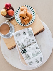 Avalon Home Festive Toile Forest Oven Gloves - صورة 1 من 5