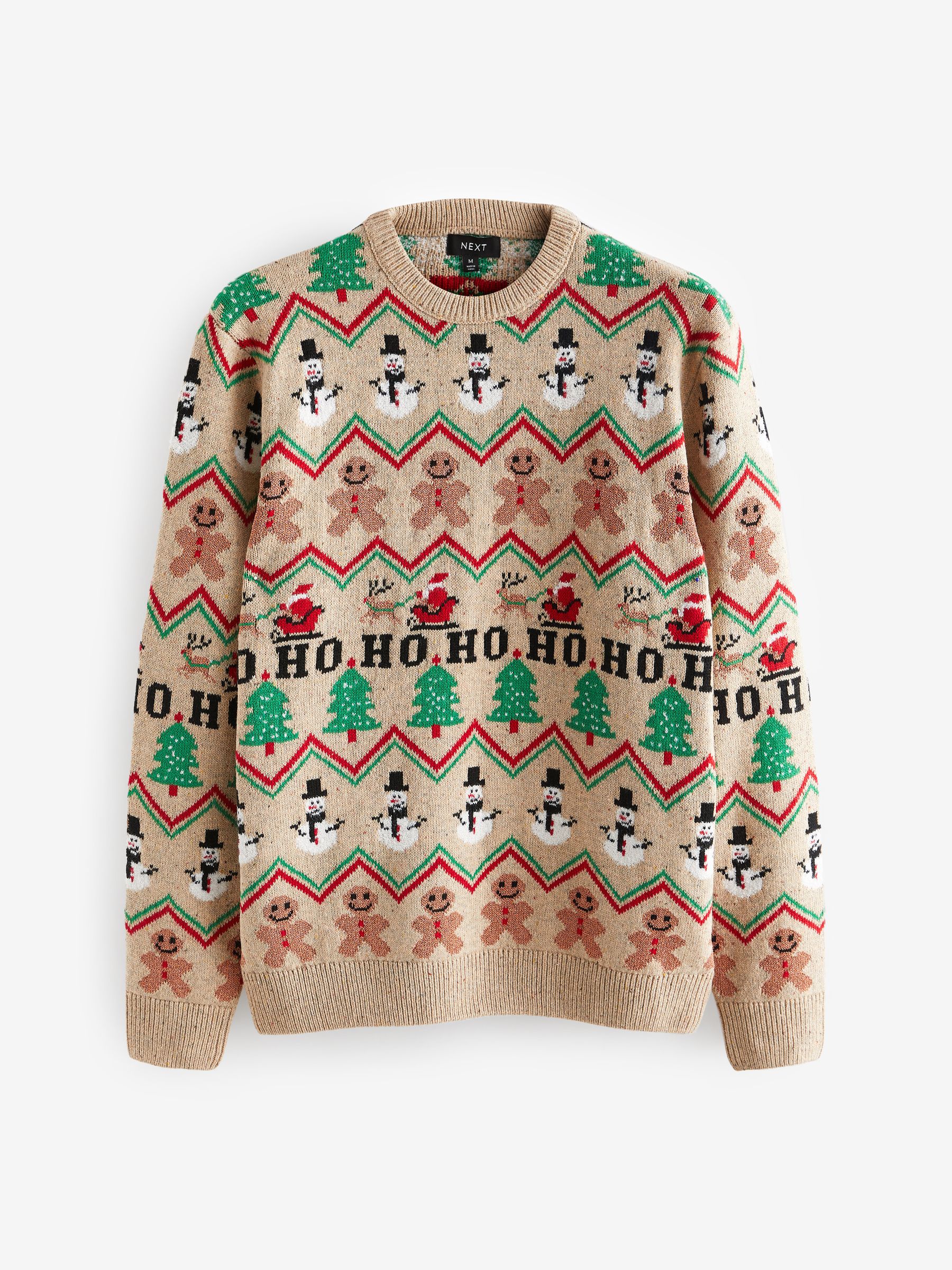 Next snowman jumper sales
