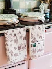 Avalon Home Festive Toile Oven Gloves - 5의 이미지 1