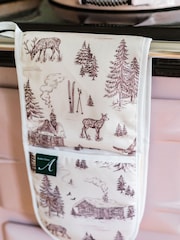 Avalon Home Festive Toile Oven Gloves - 5의 이미지 3