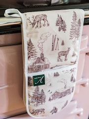 Avalon Home Festive Toile Oven Gloves - 5의 이미지 4