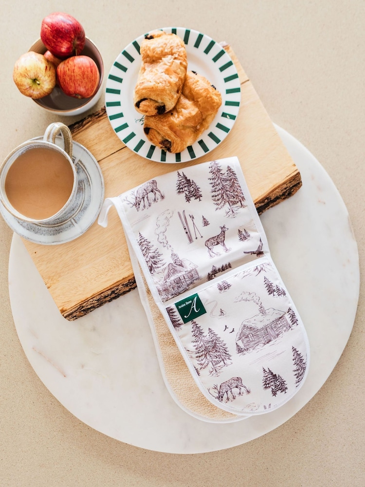 Avalon Home Festive Toile Oven Gloves - 5의 이미지 5