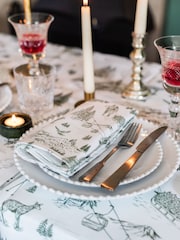 Avalon Home Festive Toile Forest Table Cloth - Εικόνα 1 από 6