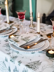 Avalon Home Festive Toile Forest Table Cloth - Εικόνα 2 από 6