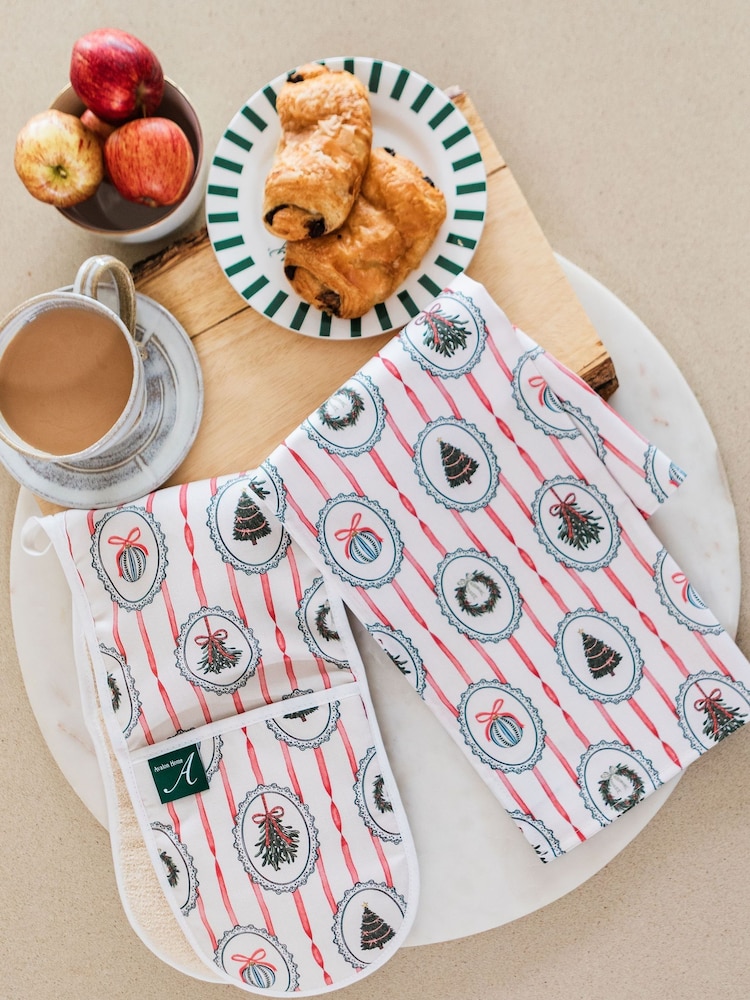 Avalon Home Stripe the Halls Tea Towel - 6의 이미지 2