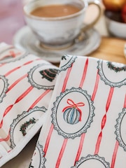 Avalon Home Stripe the Halls Tea Towel - 6의 이미지 3
