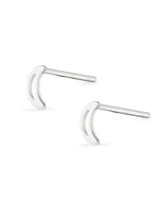 Beaverbrooks Sterling Silver Moon And Stars Earring Set - Image 3 of 6