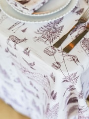 Avalon Home Festive Toile Tablecloth - Image 6 of 6