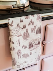 Avalon Home Festive Toile Tea Towel - 7의 이미지 7