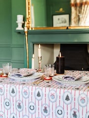Avalon Home Stripe the Halls Tablecloth - Image 4 of 6