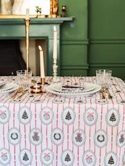 Avalon Home Stripe the Halls Tablecloth - Image 5 of 6