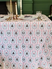Avalon Home Stripe the Halls Tablecloth - Image 6 of 6