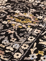 Asiatic Rugs Black Sovereign Vintage Floral Rug - Image 5 of 8