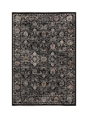 Asiatic Rugs Black Sovereign Vintage Floral Rug - Image 8 of 8