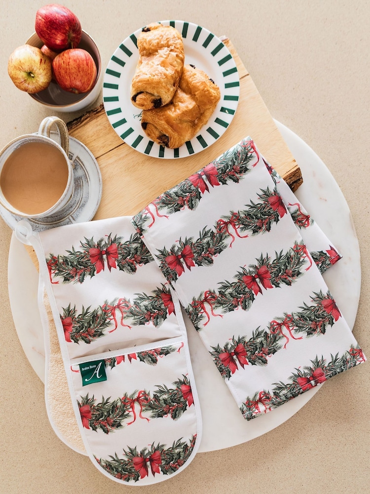 Avalon Home Sweeping Garlands Tea Towel - Εικόνα 1 από 6