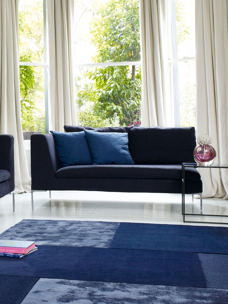 Asiatic Rugs Navy Tate Rug - Image 1 of 2
