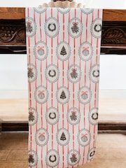 Avalon Home Red Stripe the Halls Table Runner - Image 6 of 6