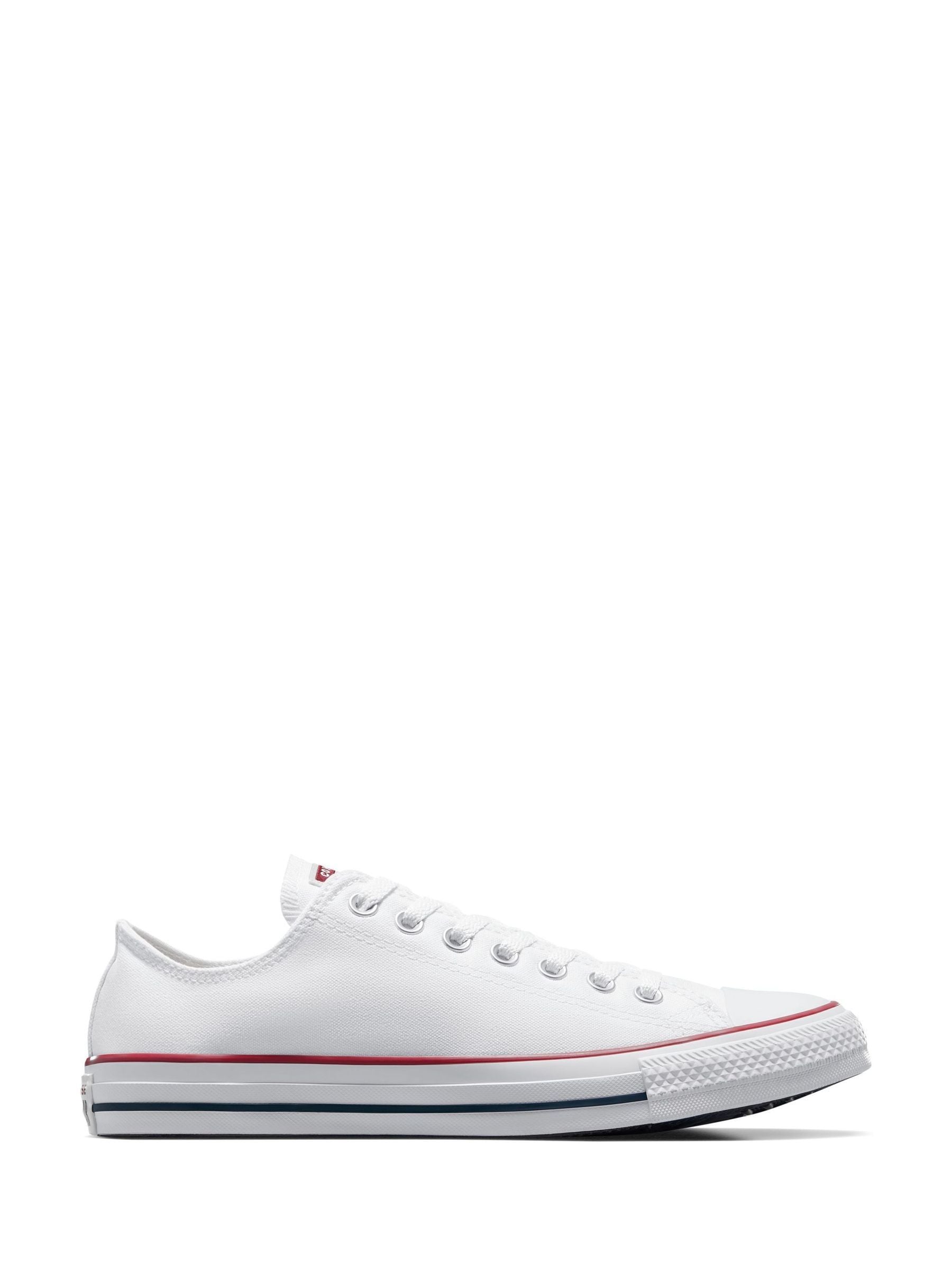 Buy Converse White Standard Fit Chuck Taylor All Star Ox Trainers from the Next UK online shop