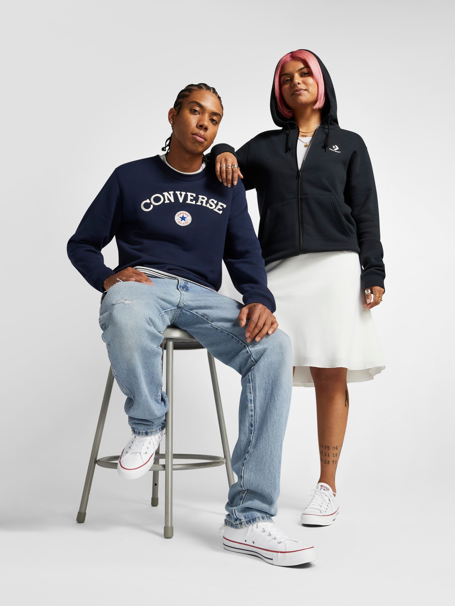 Next white converse outlet