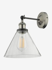 Dar Lighting Silver Ray Wall Light - Image 3 of 4