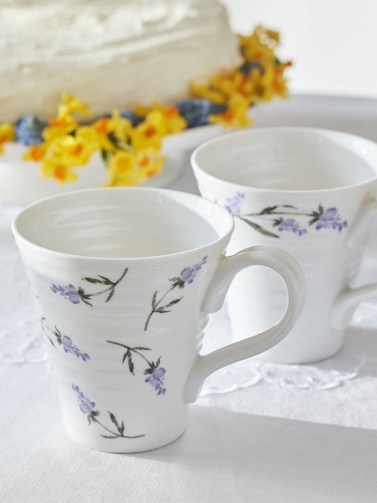 Portmeirion Lavandula Set of 2 Mugs - Image 1 of 6