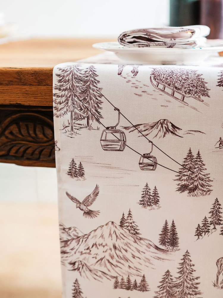 Avalon Home Festive Toile Table Runner - Εικόνα 1 από 6