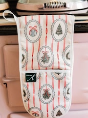 Avalon Home Stripe the Halls Oven Gloves - 5의 이미지 3