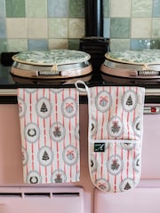 Avalon Home Stripe the Halls Oven Gloves - 5의 이미지 5