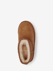 UGG Chestnut Brown Kids Classic Mini Boots - Image 3 of 5