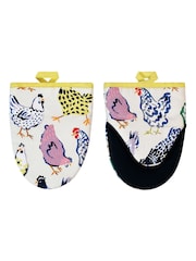 Ulster Weavers Chick Chicken Microwave Mitts Pair - Image 3 of 3
